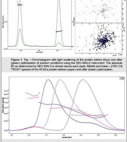 ZoBio Chromatogram of Proteins