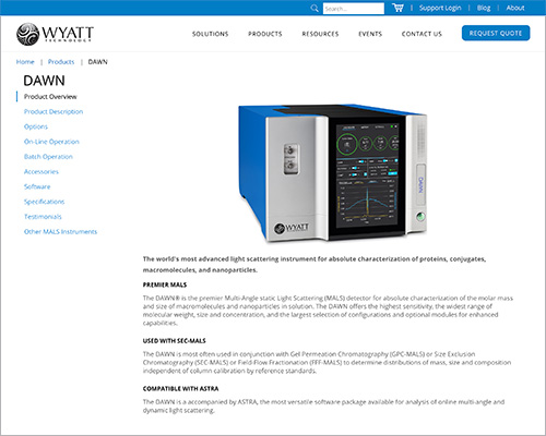 Wyatt Technology™ Launches New Website